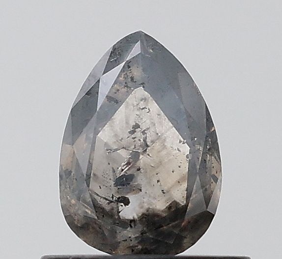 Pear 0.48ct Salt And Pepper VVS2 - Loose Natural Diamond: Pear 0.48ct Salt And Pepper VVS2 - Loose Natural Diamond The 0.48ct Salt And Pepper VVS2 is a natural diamond with a unique, mottled appearance. Its VVS2 clarity and EX polish showcase its exceptional