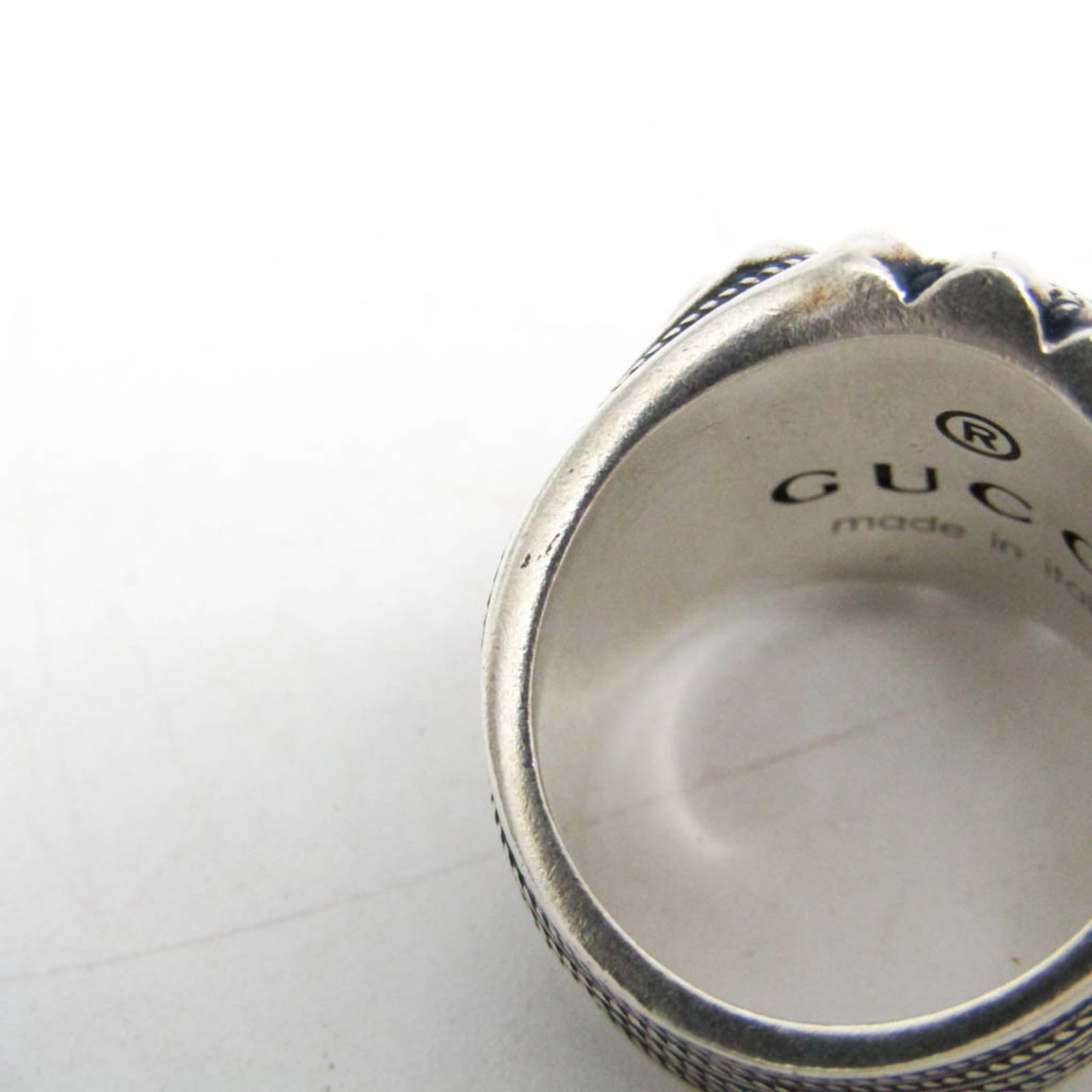 GUCCI Band Ring Silver - 7
