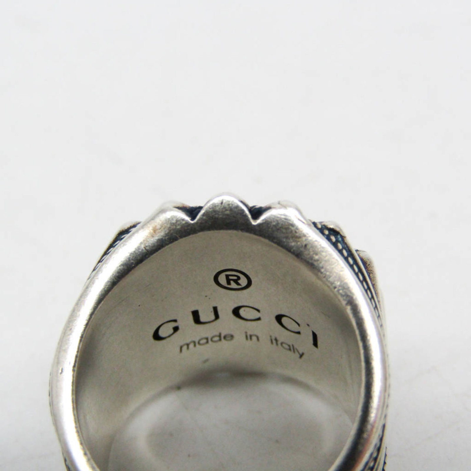 GUCCI Band Ring Silver - 8