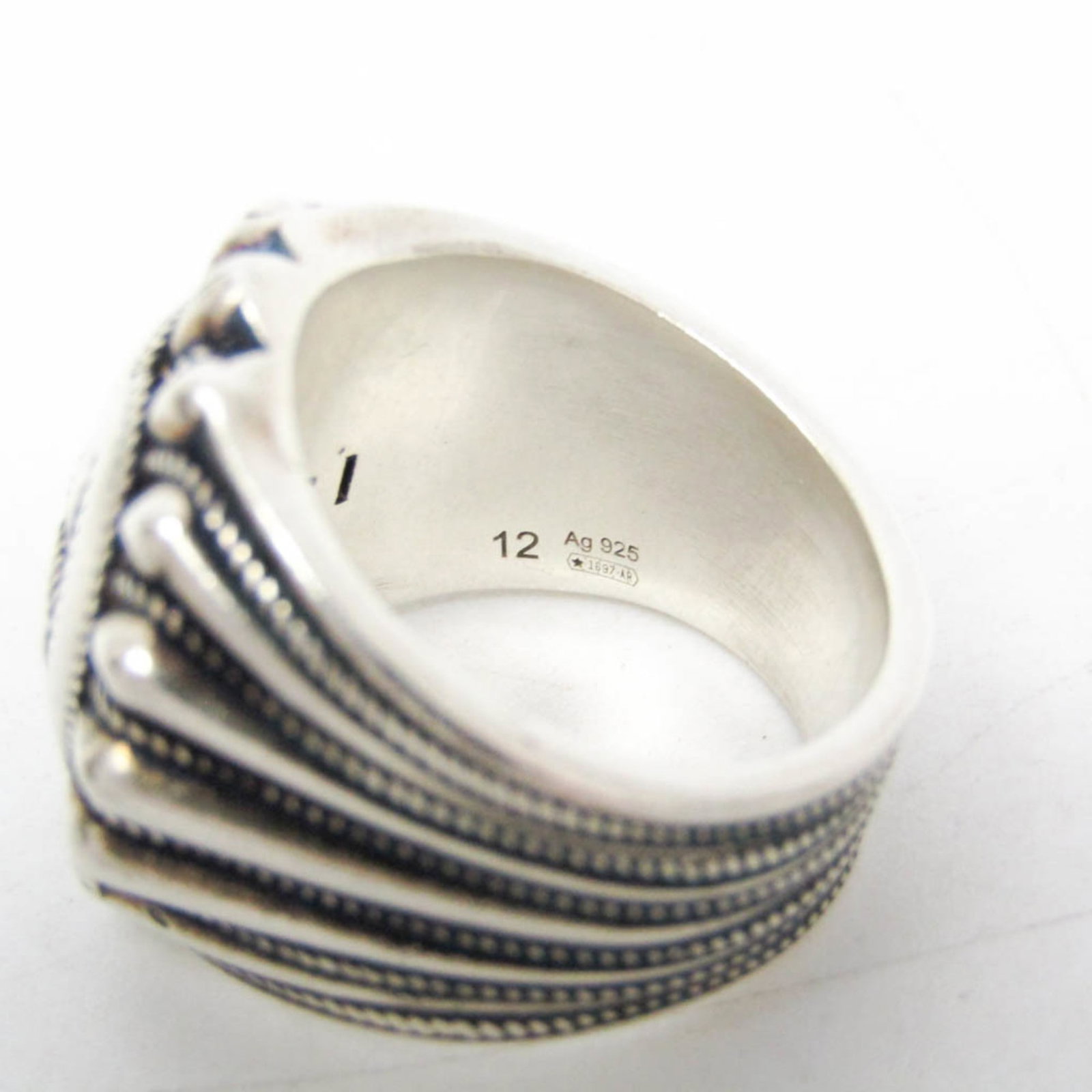 GUCCI Band Ring Silver - 9