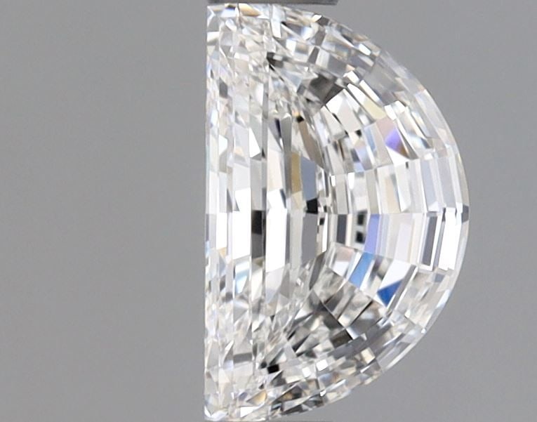 GIA Half Moon 0.5ct F IF - Loose Natural Diamond: GIA Half Moon 0.5ct F IF - Loose Natural Diamond 0.5ct GIA Half Moon Cut Diamond with Exceptional Clarity and Polish. This stunning diamond boasts a high color grade (F) and impressive clarity (IF),