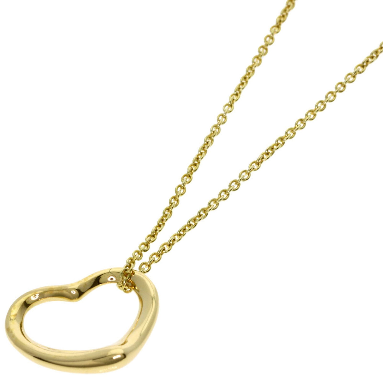 TIFFANY Yellow Gold (18K): TIFFANY Yellow Gold (18K) Yellow gold (18K) necklace with a pendant bearing a signature, crafted by Tiffany. The 40 cm / 15.74'' necklace features a 12.4mm x 14.9mm pendant that looks and functions