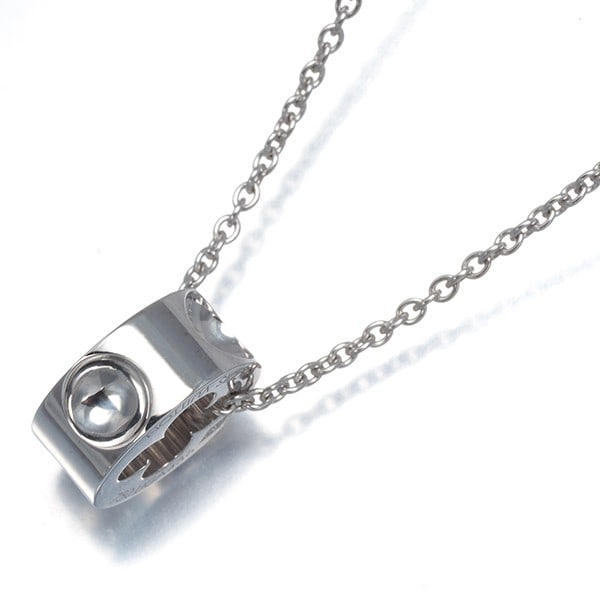 Louis Vuitton Necklace Empreinte 18K 750 White Gold: Louis Vuitton Necklace Empreinte 18K 750 White Gold 18k White Gold Louis Vuitton Empreinte Necklace PendantThis exquisite 18k white gold necklace features a stunning Empreinte pendant, showcasing the 