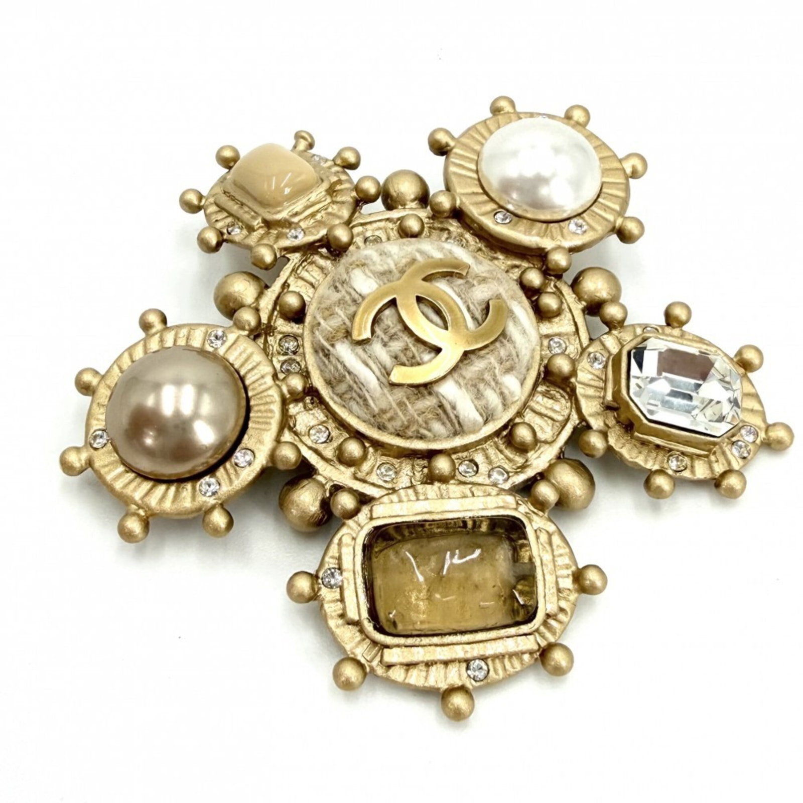 CHANEL Brooch Rhinestone - 3