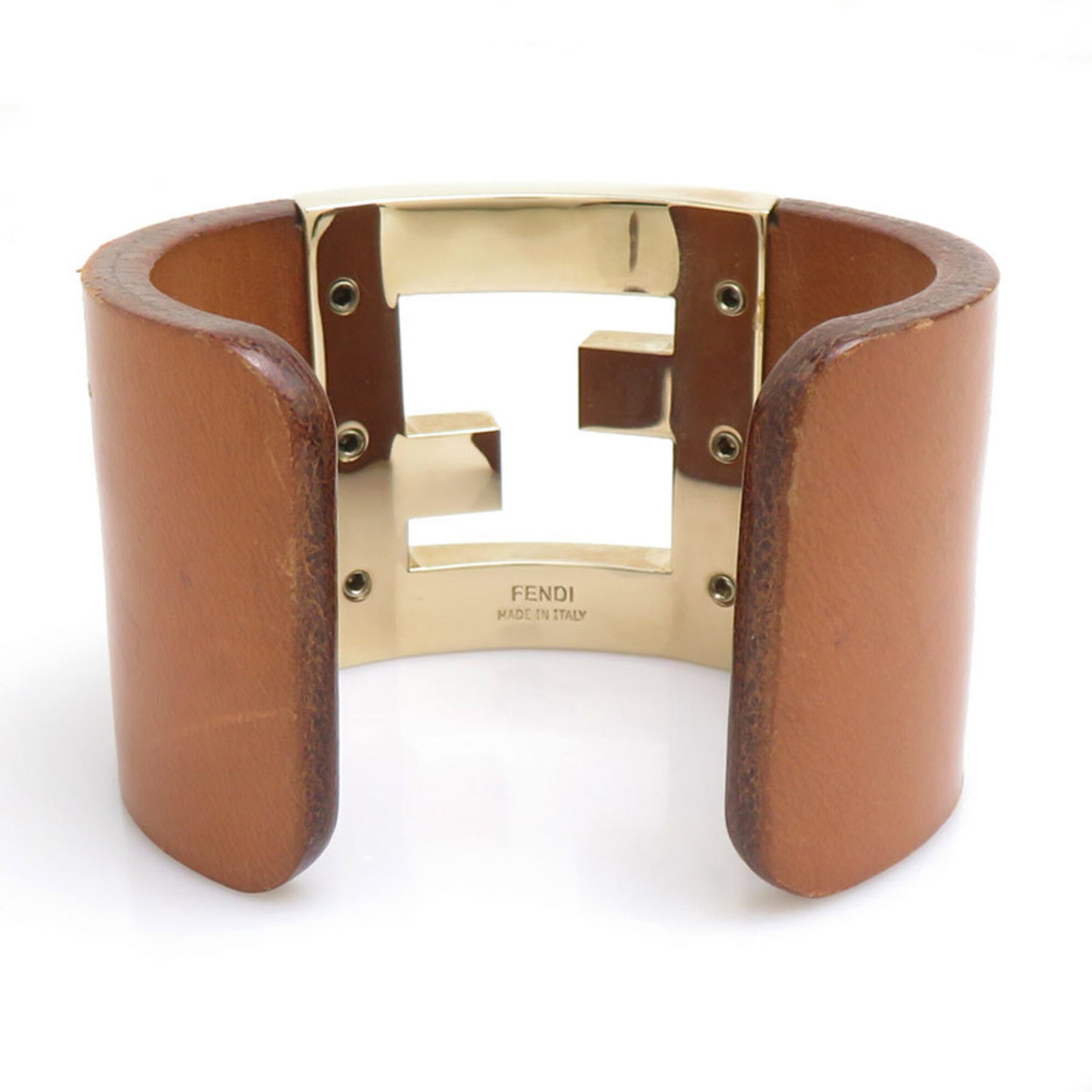 FENDI Bangle Leather Metal - 4
