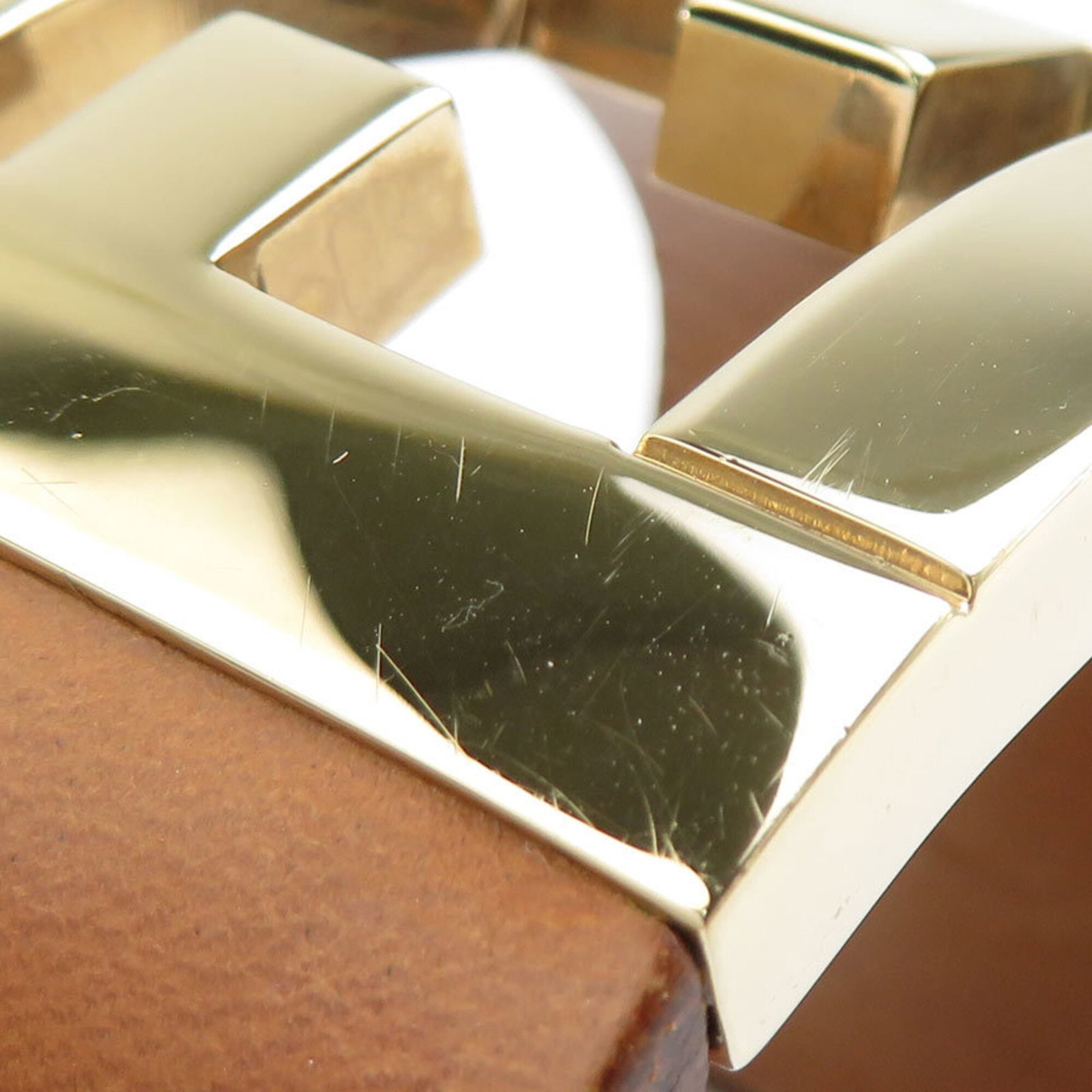 FENDI Bangle Leather Metal - 5