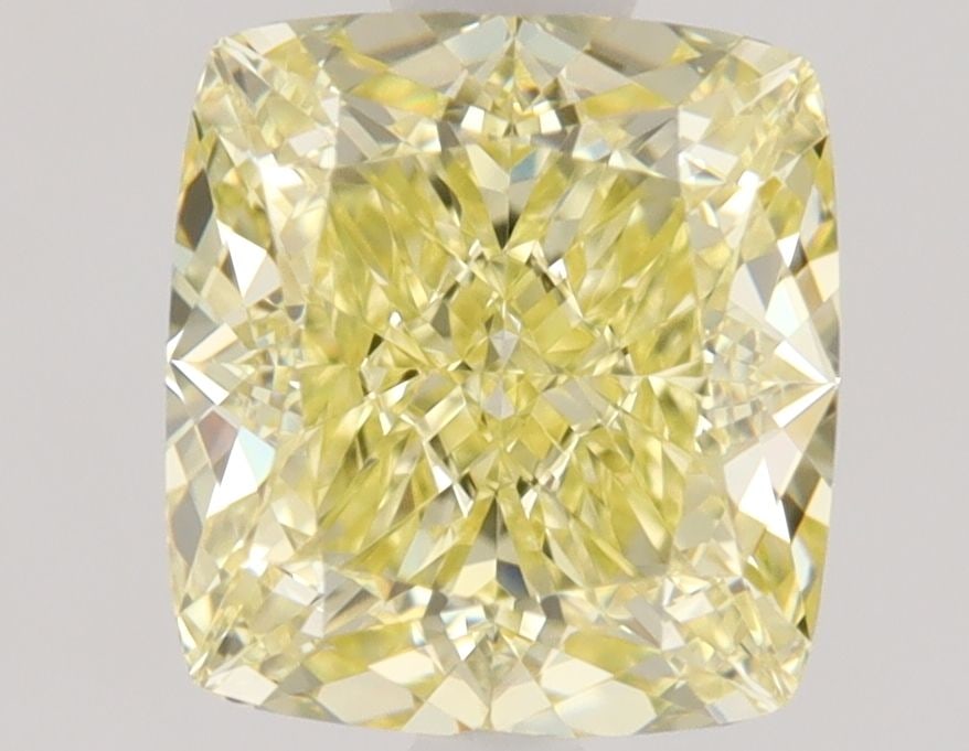 GIA Cushion Brilliant 1.08ct Fancy Yellow IF - Loose Natural Diamond: GIA Cushion Brilliant 1.08ct Fancy Yellow IF - Loose Natural Diamond GIA certified, this 1.08ct Fancy Yellow IF diamond boasts exceptional clarity and polish, with a vibrant yellow hue that shines in