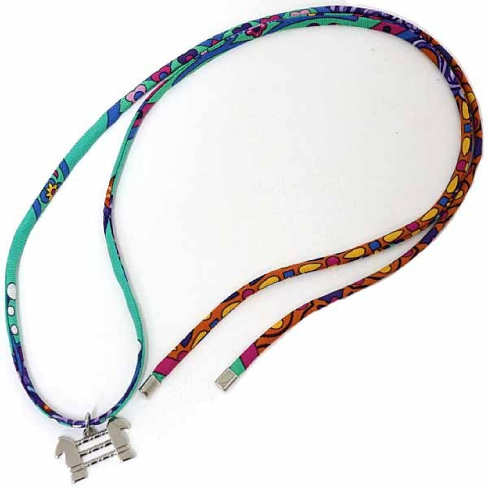 HERMES Charm Bracelet Silk - 3