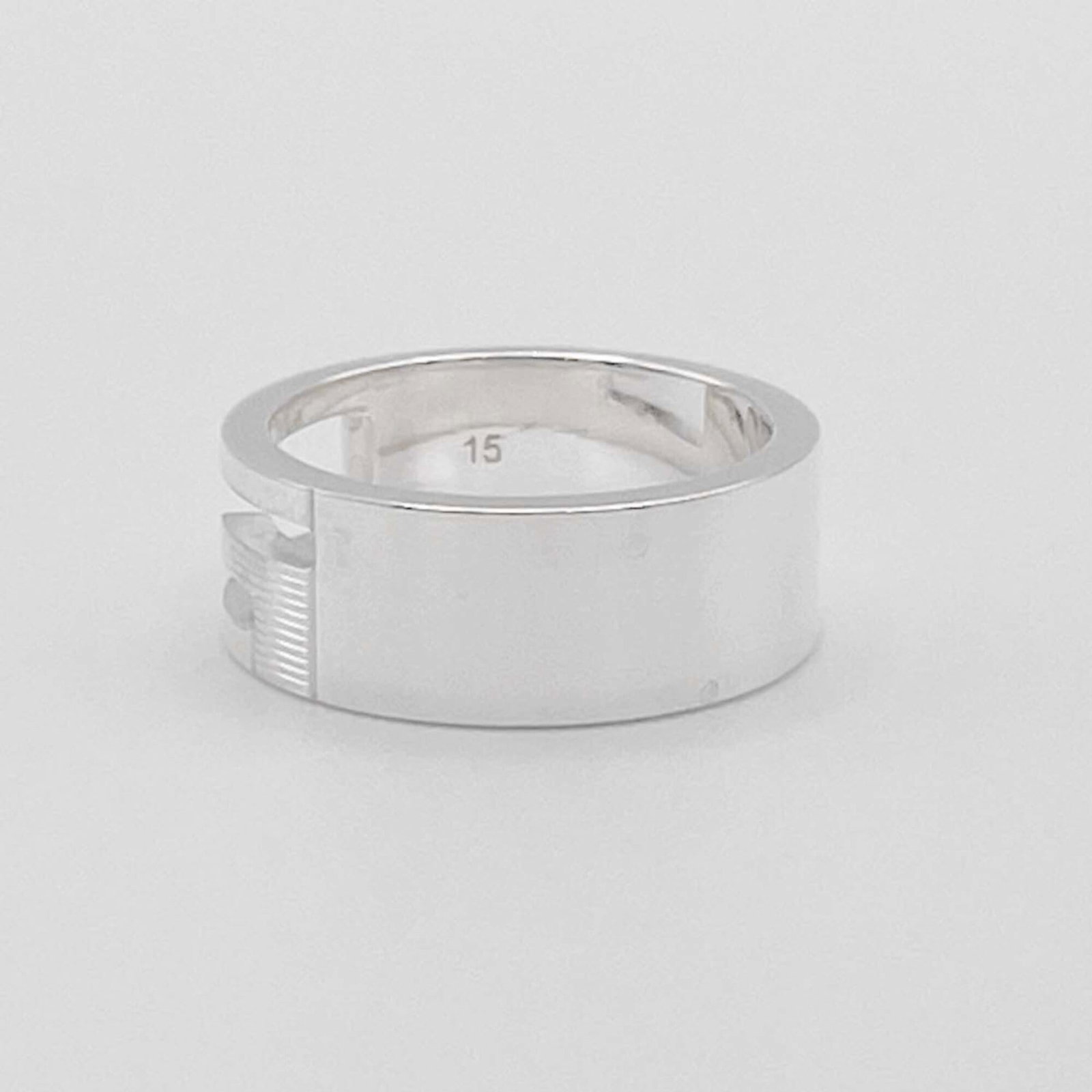 GUCCI Band Ring Silver 925 - 3