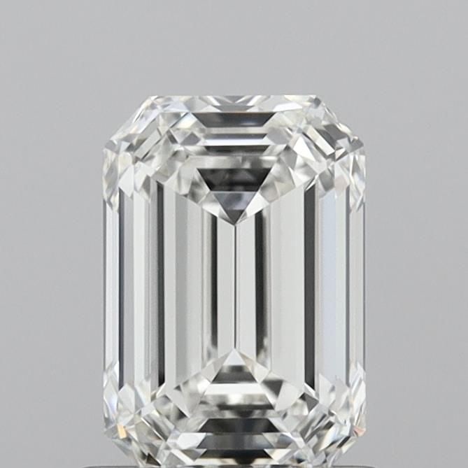 HRD Emerald 1.0ct G VVS1 - Loose Natural Diamond: HRD Emerald 1.0ct G VVS1 - Loose Natural Diamond 1.0ct G VVS1 Emerald Diamond with Excellent Symmetry and High Polish.This loose natural diamond boasts an impressive 1.0 carat in size, graded G for co
