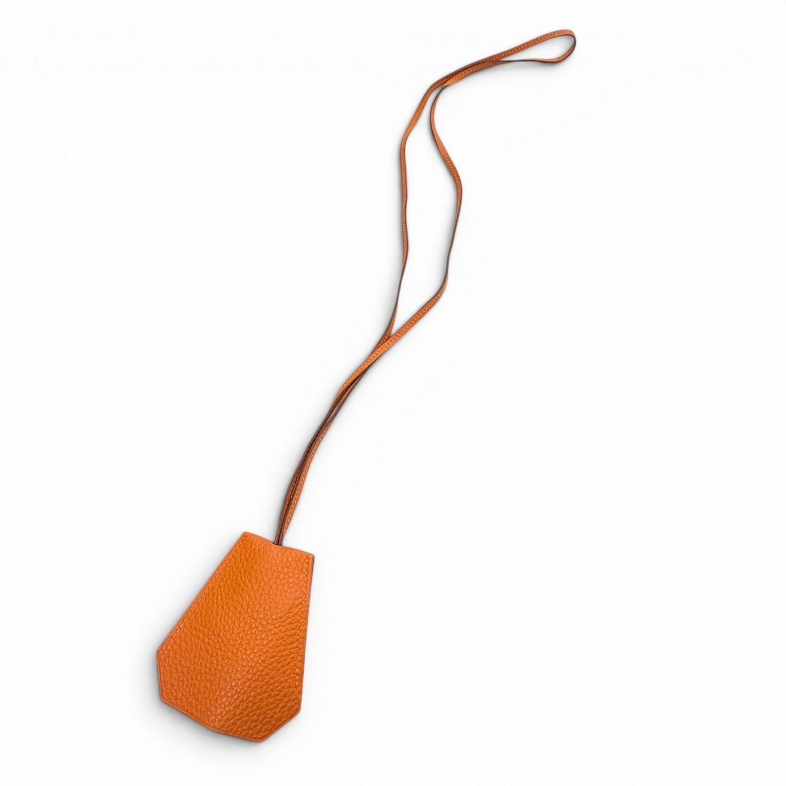 HERMES Leather Orange - 4