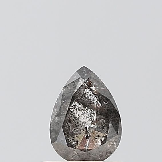 Pear 0.48ct Salt And Pepper VVS2 - Loose Natural Diamond: Pear 0.48ct Salt And Pepper VVS2 - Loose Natural Diamond The 0.48ct Salt And Pepper VVS2 diamond is a natural, loose gemstone with exceptional clarity and polish. Its unique salt and pepper