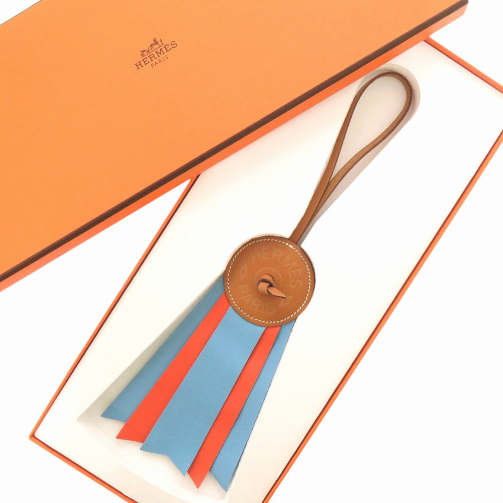 HERMES Handbag Charm Leather - 2