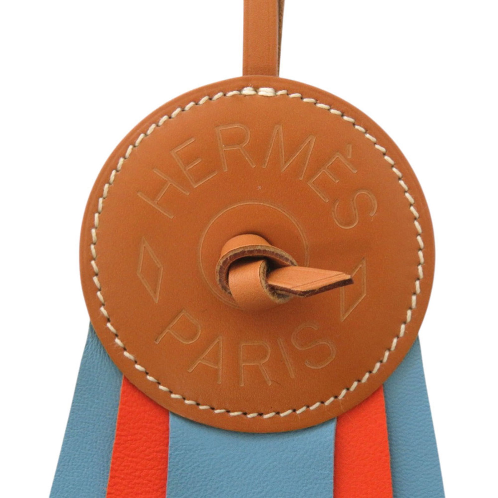 HERMES Handbag Charm Leather - 4
