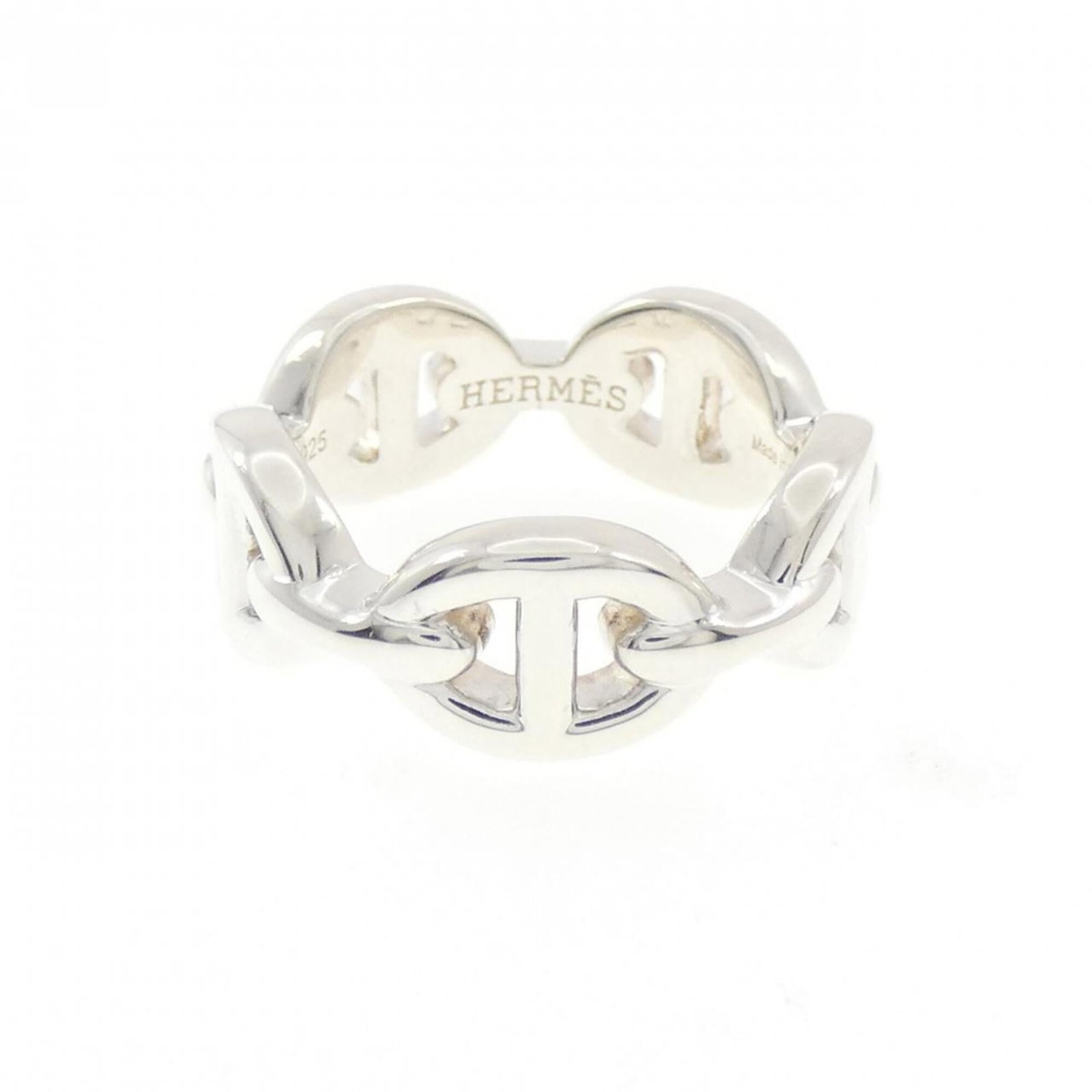 HERMES Band Ring Silver 925 - 2