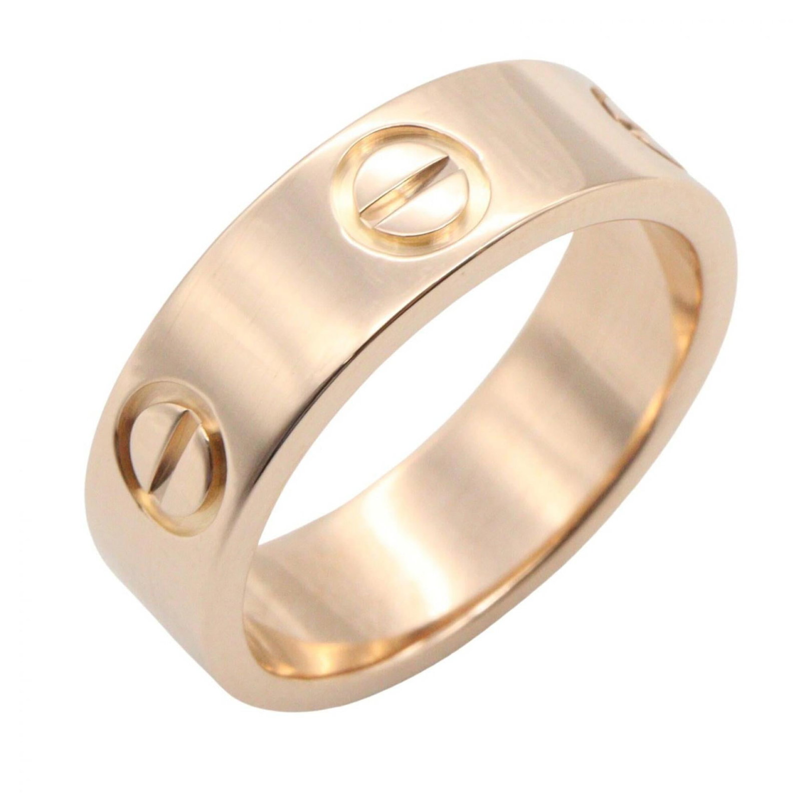 CARTIER Band Ring Pink Gold (18K): CARTIER Band Ring Pink Gold (18K) Pink gold (18K) Cartier band ring in excellent condition, featuring a delicate design that showcases the luxury of the brand. The ring bears minor signs of wear,