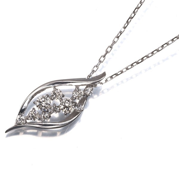 Brown Diamond 0.30Ct Necklace 18K 750 White Gold: Brown Diamond 0.30Ct Necklace 18K 750 White Gold 18k white gold pendant features a natural 0.30ct brown diamond, carefully crafted into a elegant necklace design. The necklace boasts a 36cm or 40cm le
