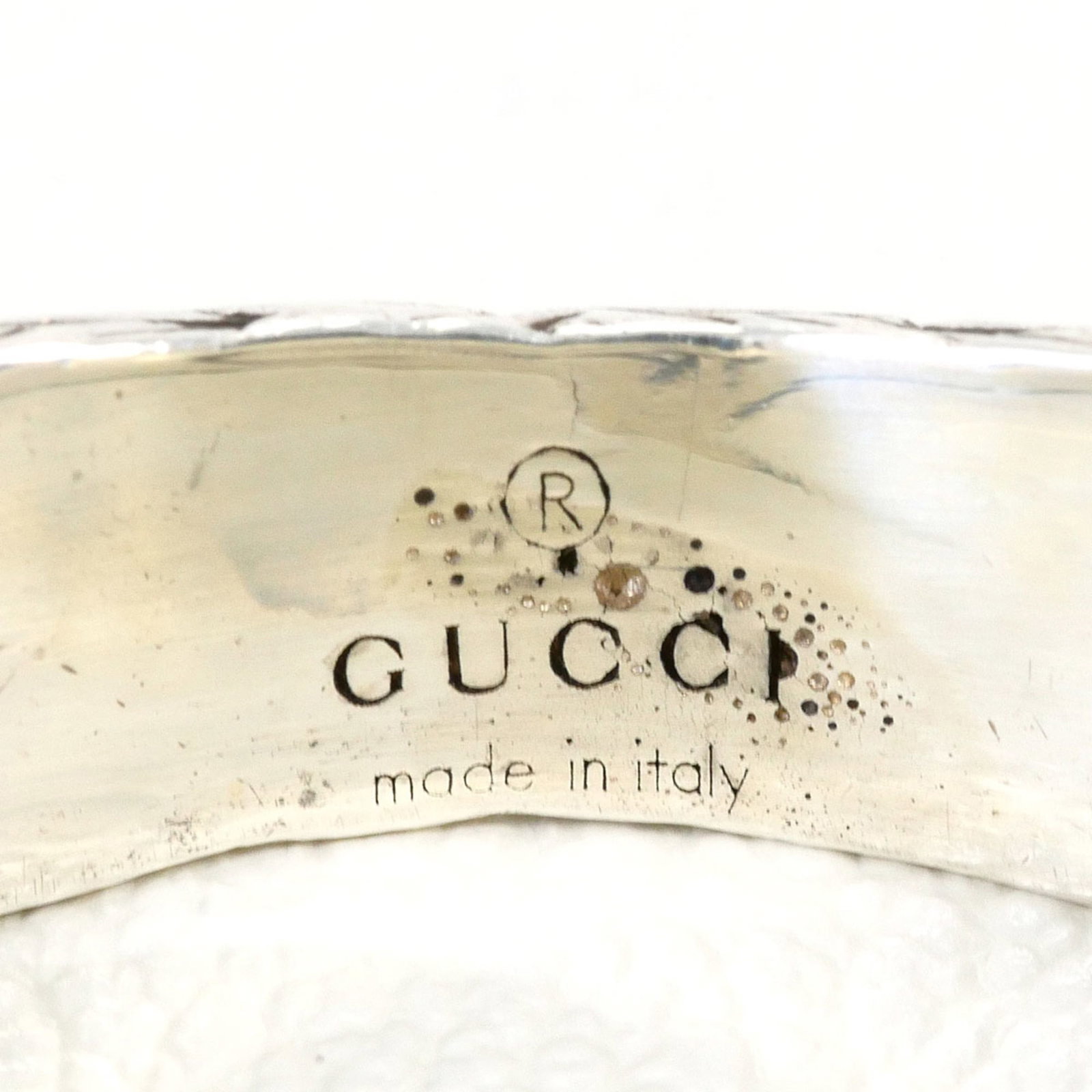 GUCCI Band Ring Silver 925 - 5