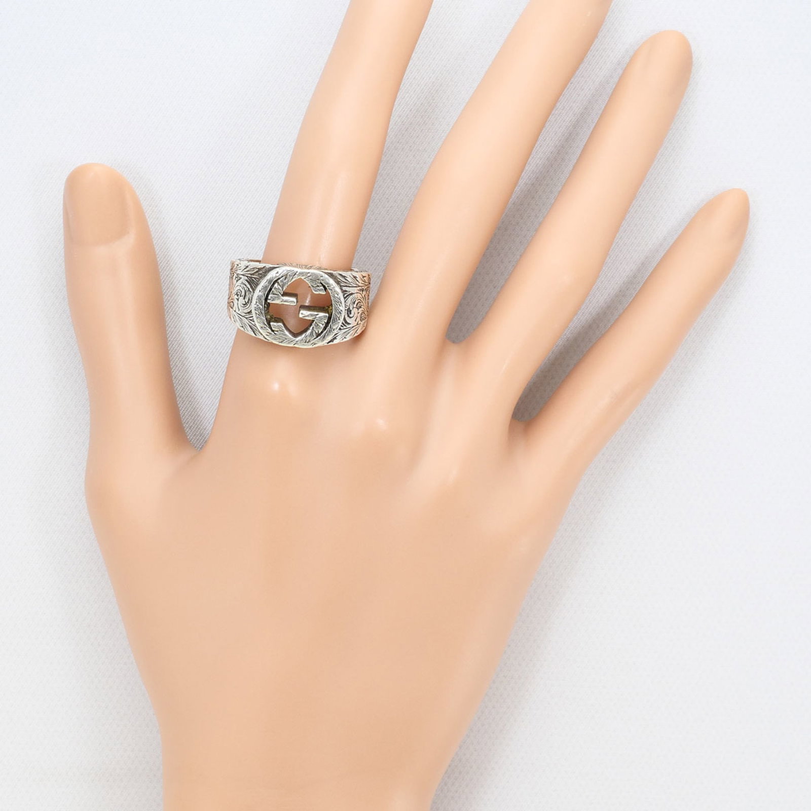 GUCCI Band Ring Silver 925 - 7