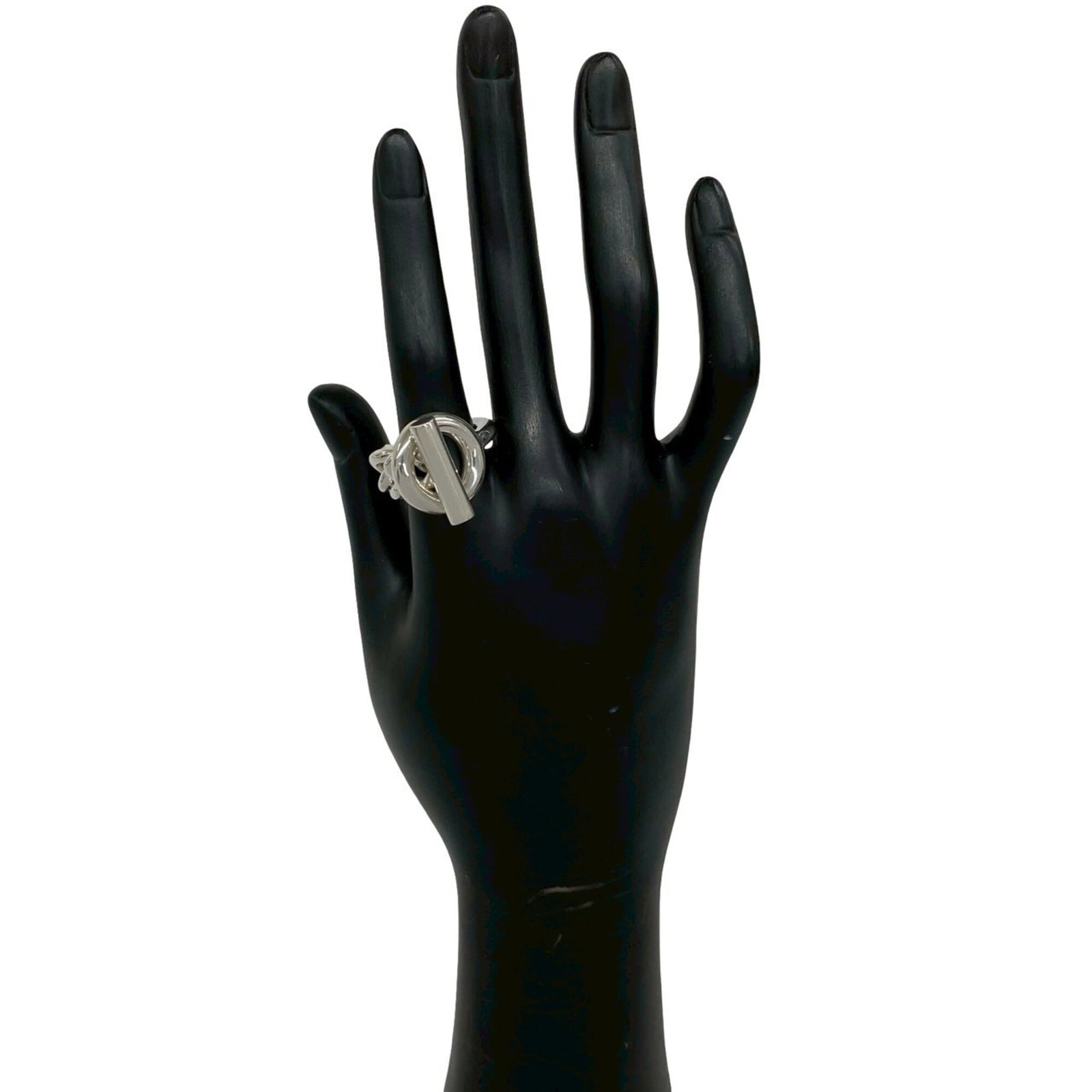 HERMES Band Ring Silver 925 - 2