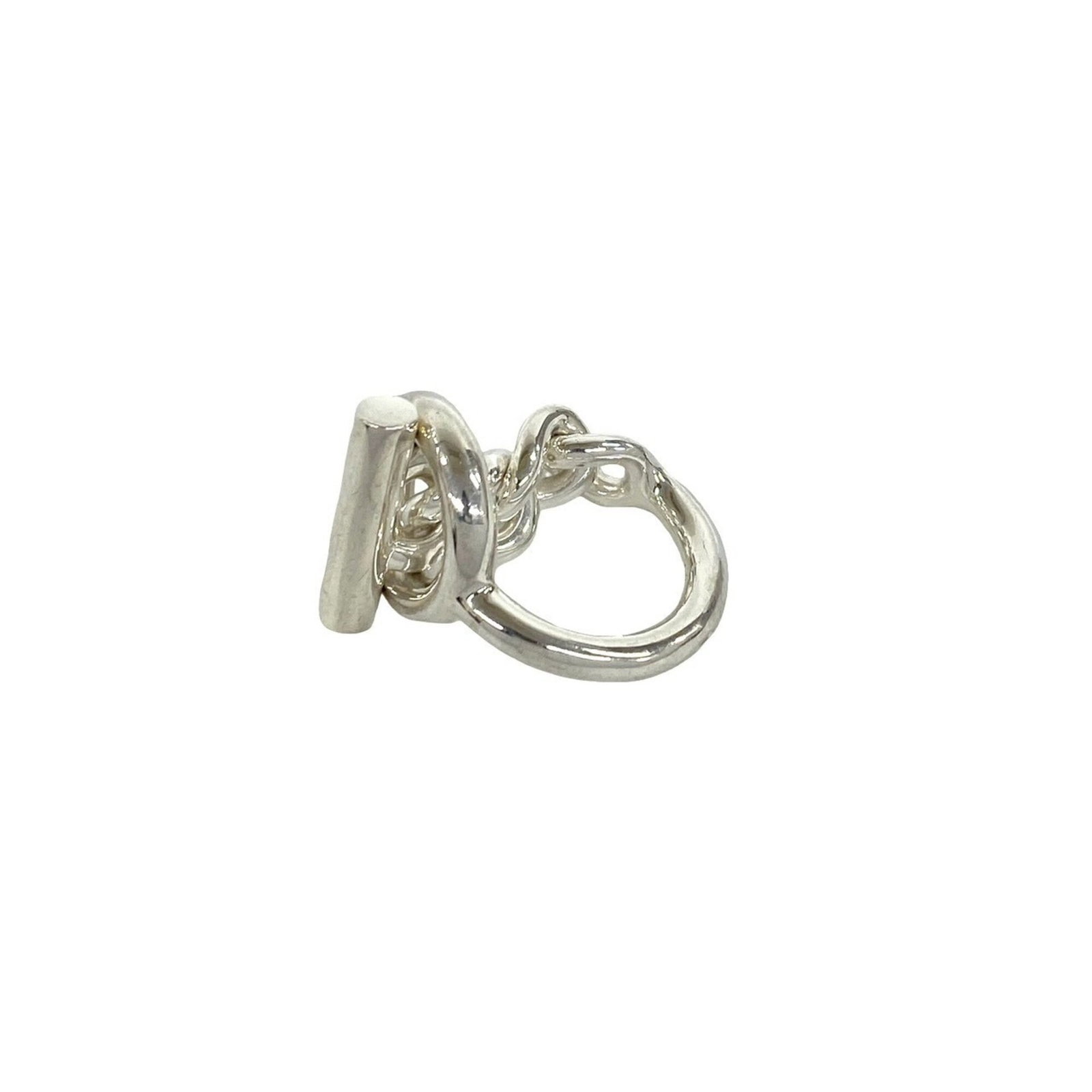 HERMES Band Ring Silver 925 - 4