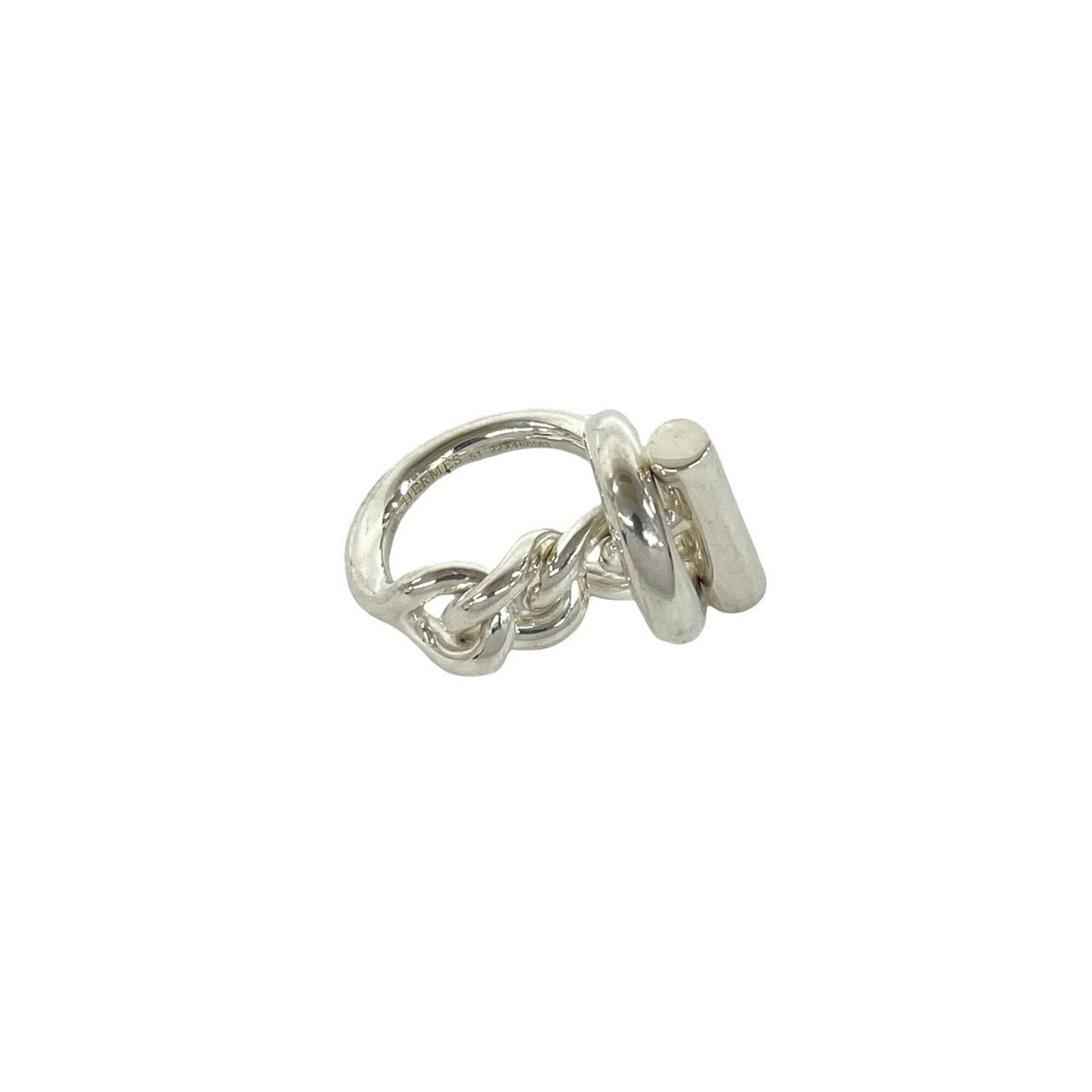 HERMES Band Ring Silver 925 - 5