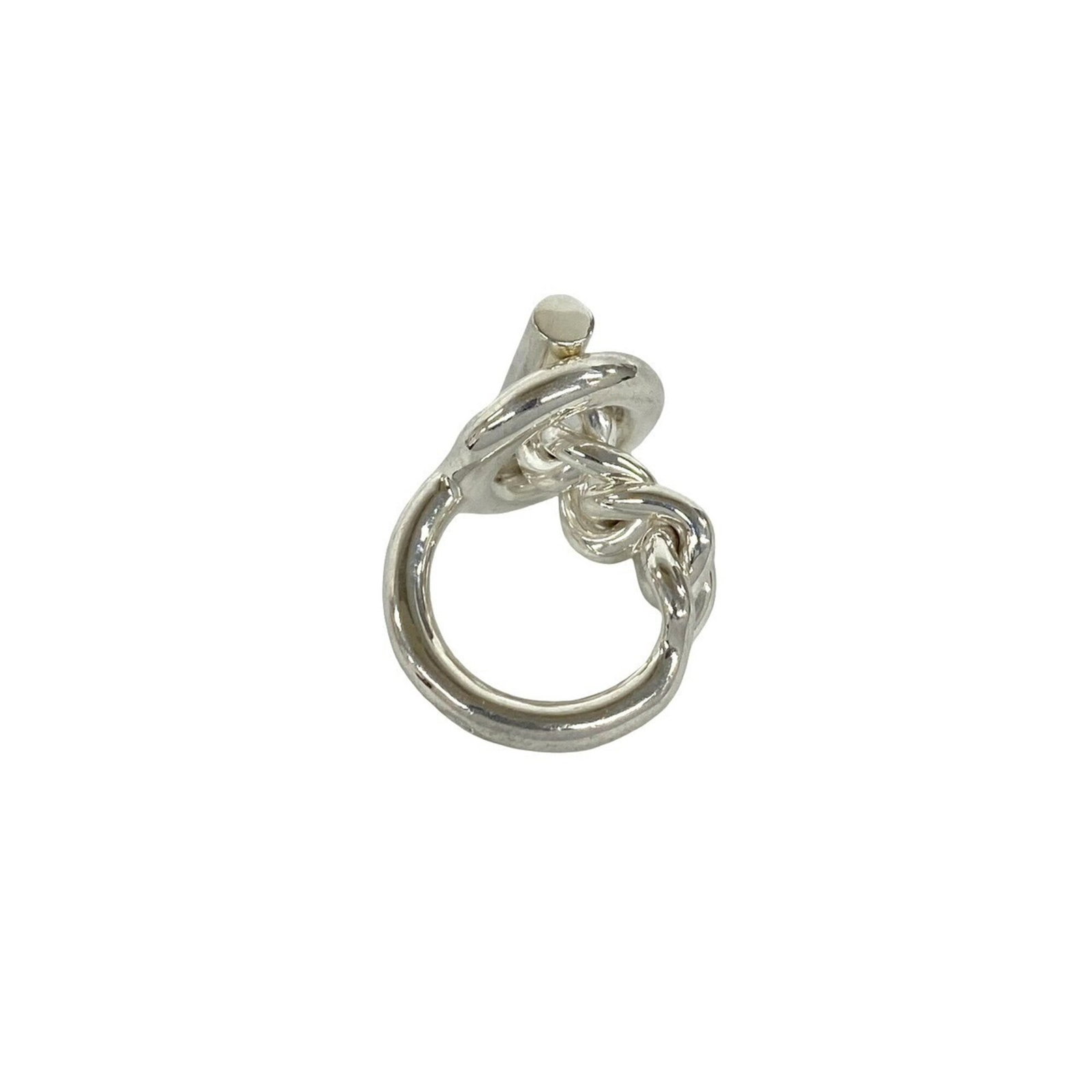 HERMES Band Ring Silver 925 - 6