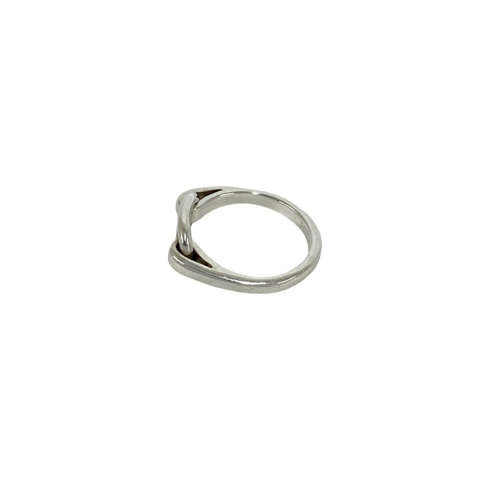 HERMES Band Ring Silver 925 - 4