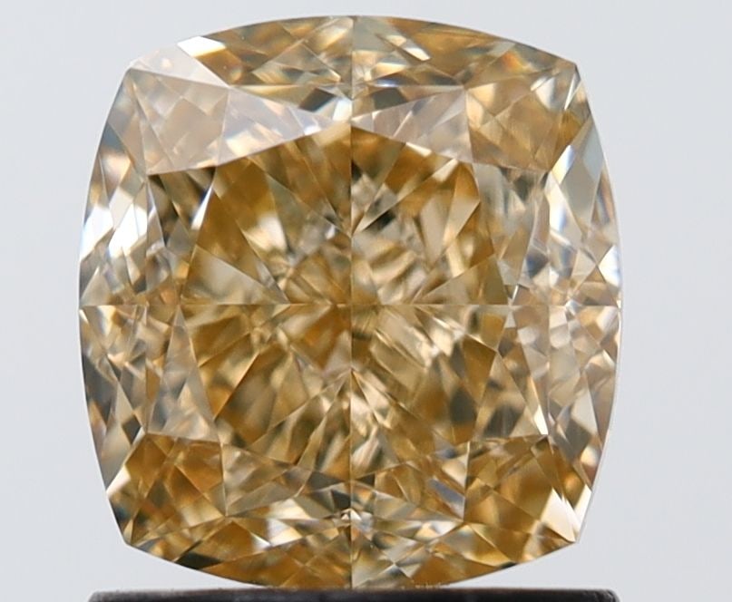 GIA Cushion Brilliant 1.61ct Fancy Yellow VVS2 - Loose Natural Diamond: GIA Cushion Brilliant 1.61ct Fancy Yellow VVS2 - Loose Natural Diamond GIA-certified, this 1.61ct Fancy Yellow VVS2 diamond boasts exceptional color and clarity, with a mesmerizing fancy yellow hue