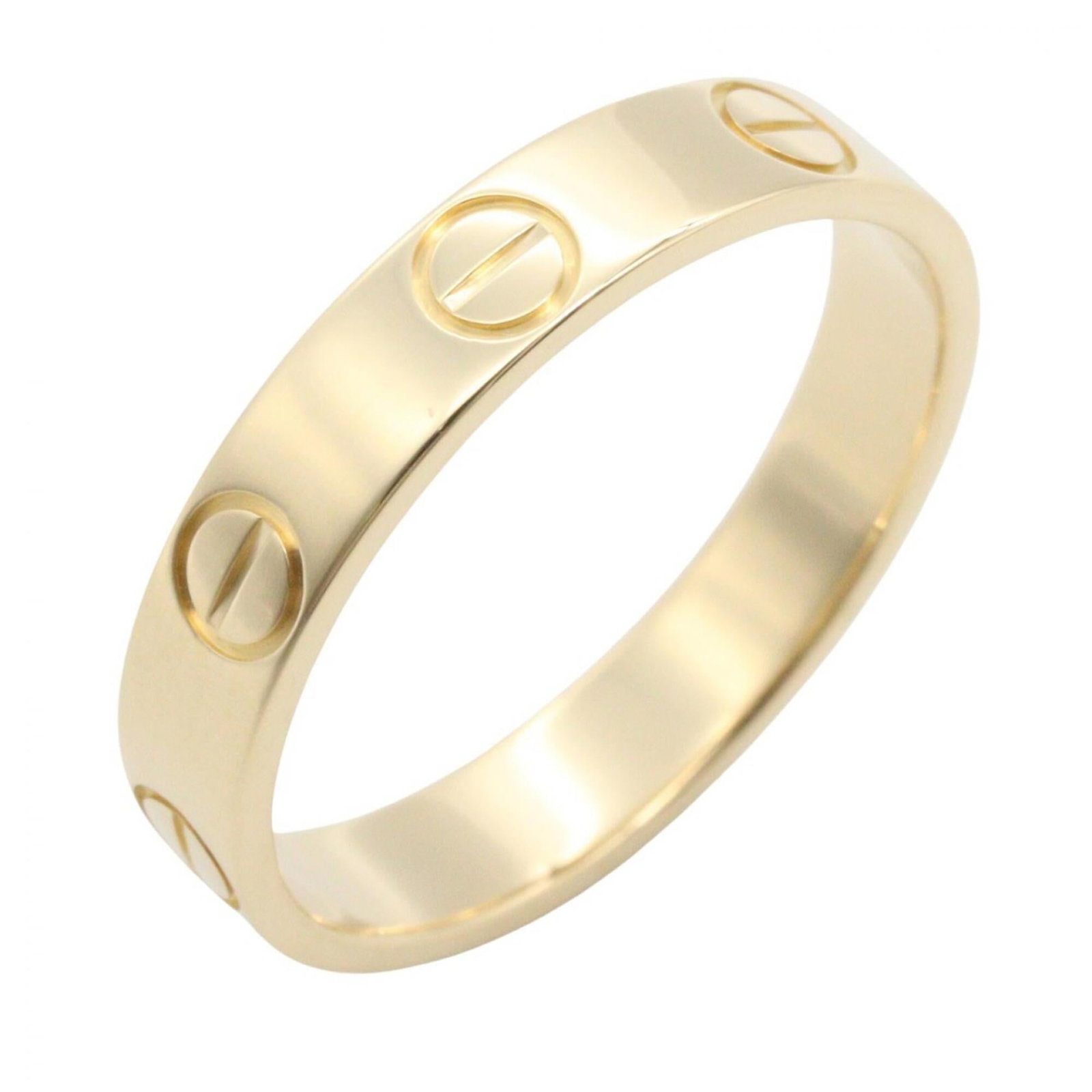 CARTIER Band Ring Yellow Gold (18K): CARTIER Band Ring Yellow Gold (18K) Yellow gold (18K) Cartier band ring in excellent condition, featuring the iconic Cartier design. The item showcases minor signs of wear, with small scratches or lig