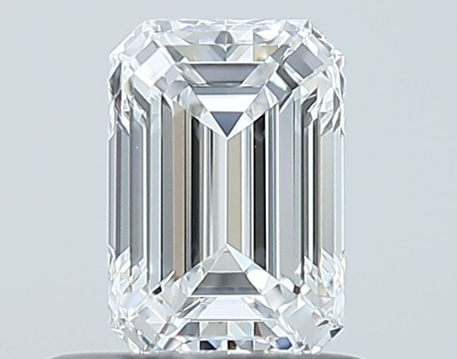 GIA Emerald 0.61ct E VVS1 - Loose Natural Diamond: GIA Emerald 0.61ct E VVS1 - Loose Natural Diamond GIA Emerald 0.61ct E VVS1 - Loose Natural Diamond0.61 carat emerald cut diamond with exceptional clarity, featuring a VVS1 grade and a vibrant E