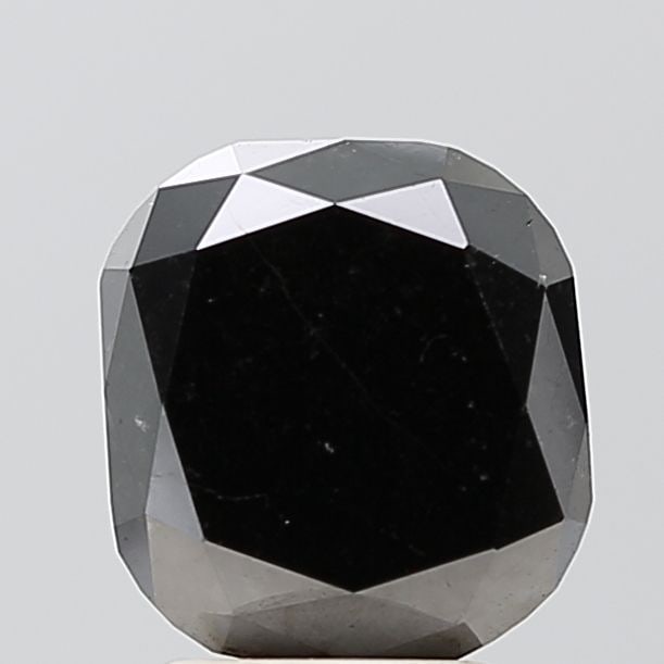 Cushion Brilliant 3.46ct Black VVS2 - Loose Natural Diamond: Cushion Brilliant 3.46ct Black VVS2 - Loose Natural Diamond Item Specifics: Source: Natural Fancy Carat: 3.46 Cut: - Color: Black Clarity: VVS2 Polish: EX Symmetry: EX Measurements: 8.54L X 7.88W X