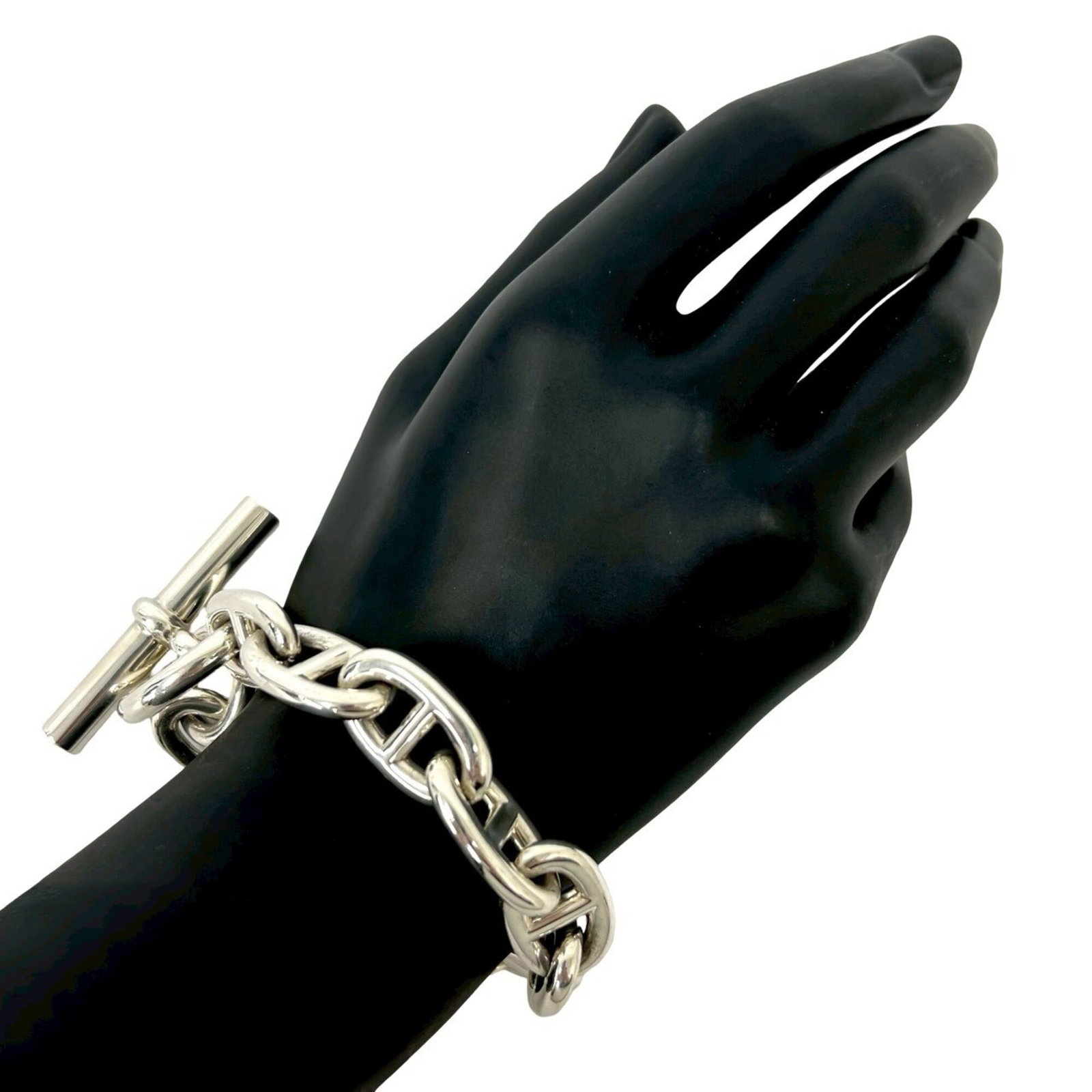 HERMES Charm Bracelet Silver 925 - 2