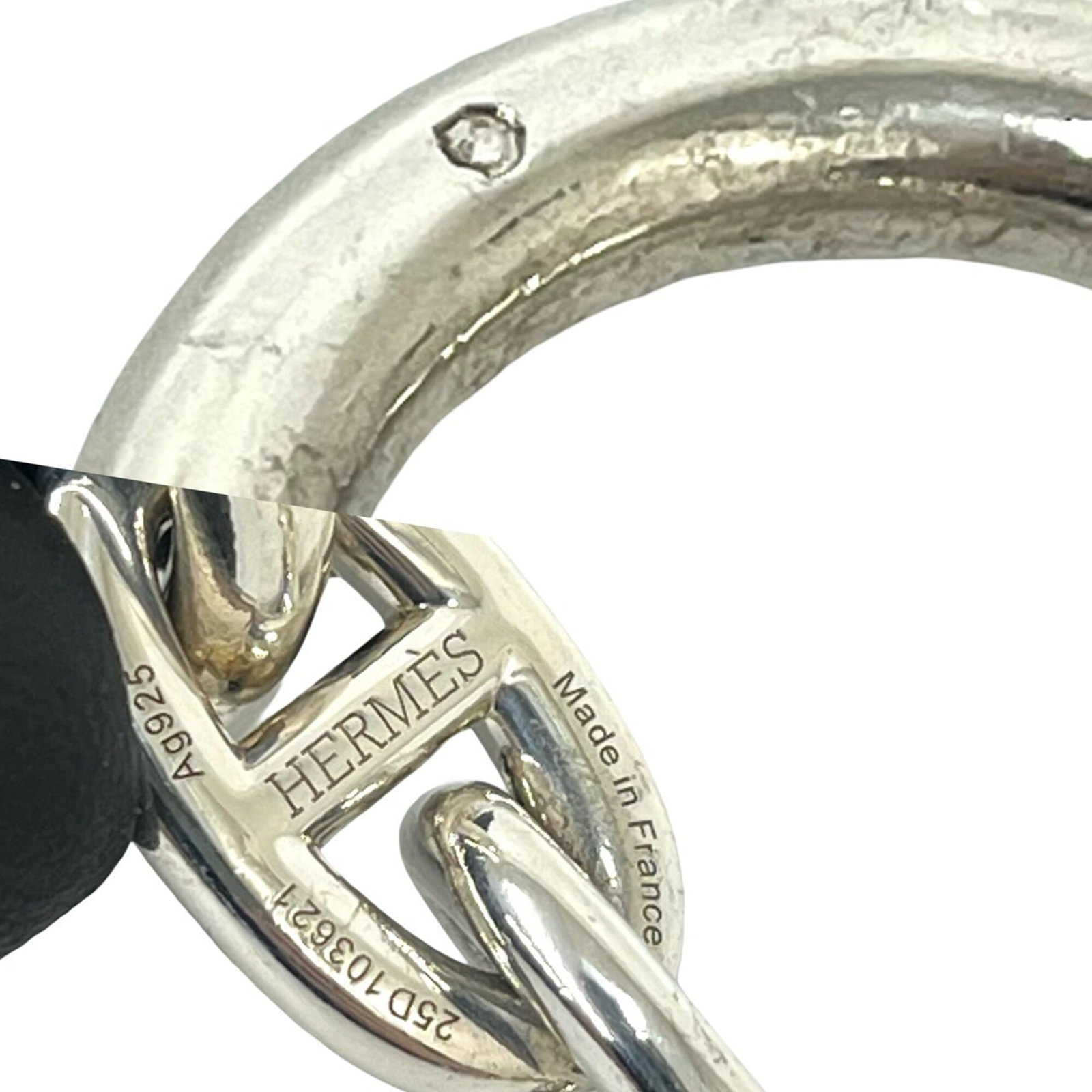 HERMES Charm Bracelet Silver 925 - 3