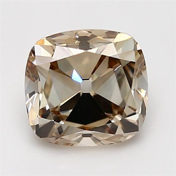 GIA Cushion Brilliant 3.01ct Fancy Light Brown VVS2 - Loose Natural Diamond: GIA Cushion Brilliant 3.01ct Fancy Light Brown VVS2 - Loose Natural Diamond GIA-certified, this 3.01ct Fancy Light Brown VVS2 diamond boasts exceptional clarity and a rich, warm color. Its EX polish