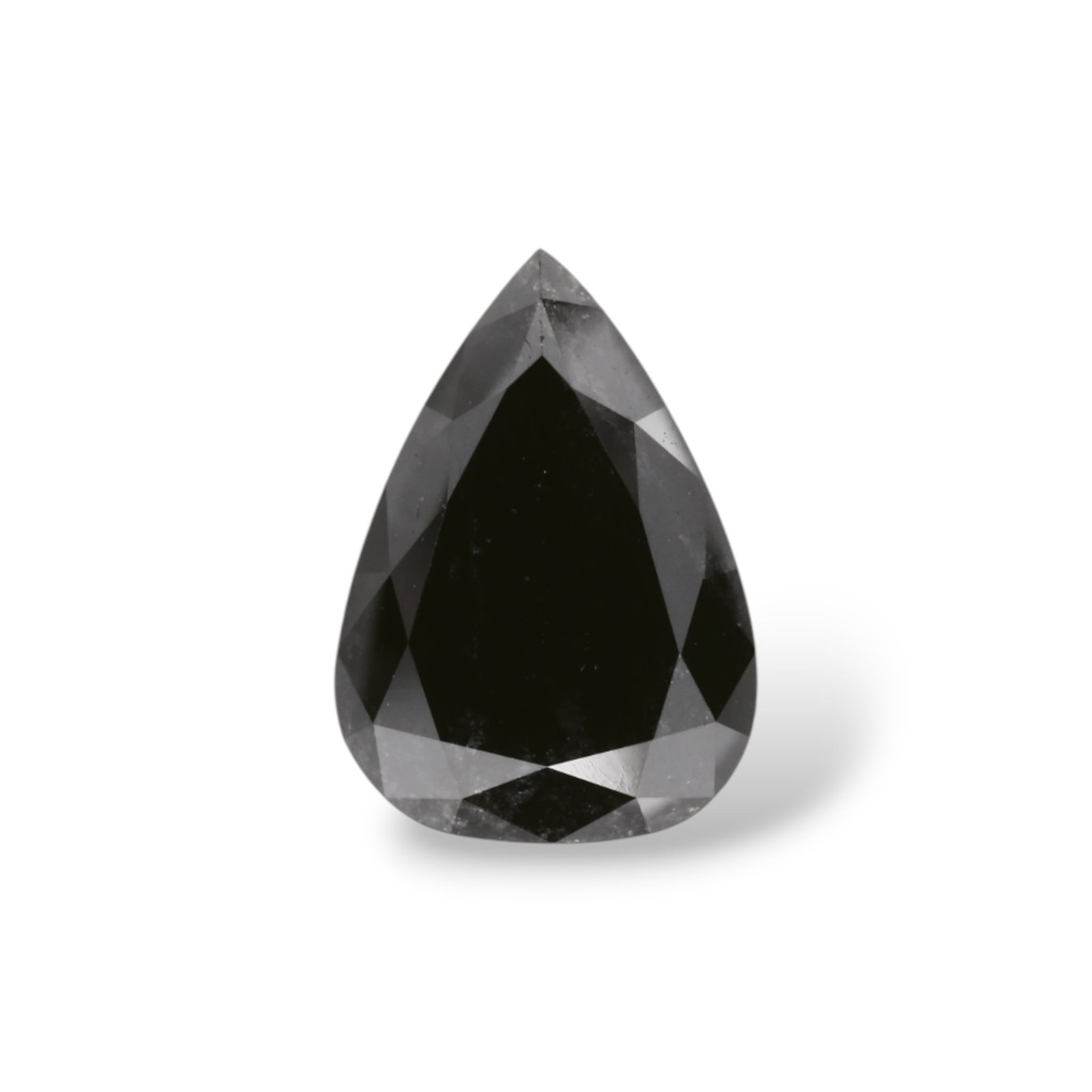 GIA Pear 2.74ct Fancy Black VVS2 - Loose Natural Diamond: GIA Pear 2.74ct Fancy Black VVS2 - Loose Natural Diamond GIA-certified Fancy Black diamond with exceptional clarity and polish, boasting a vibrant black color and symmetrical cut. Weighing 2.74