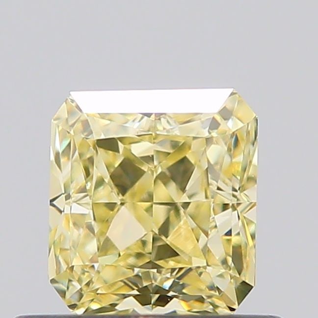 GIA Radiant 0.61ct Fancy Light Yellow VVS2 - Loose Natural Diamond: GIA Radiant 0.61ct Fancy Light Yellow VVS2 - Loose Natural Diamond GIA certification ensures the diamond's authenticity and quality. This 0.61ct Fancy Light Yellow VVS2 diamond boasts exceptional