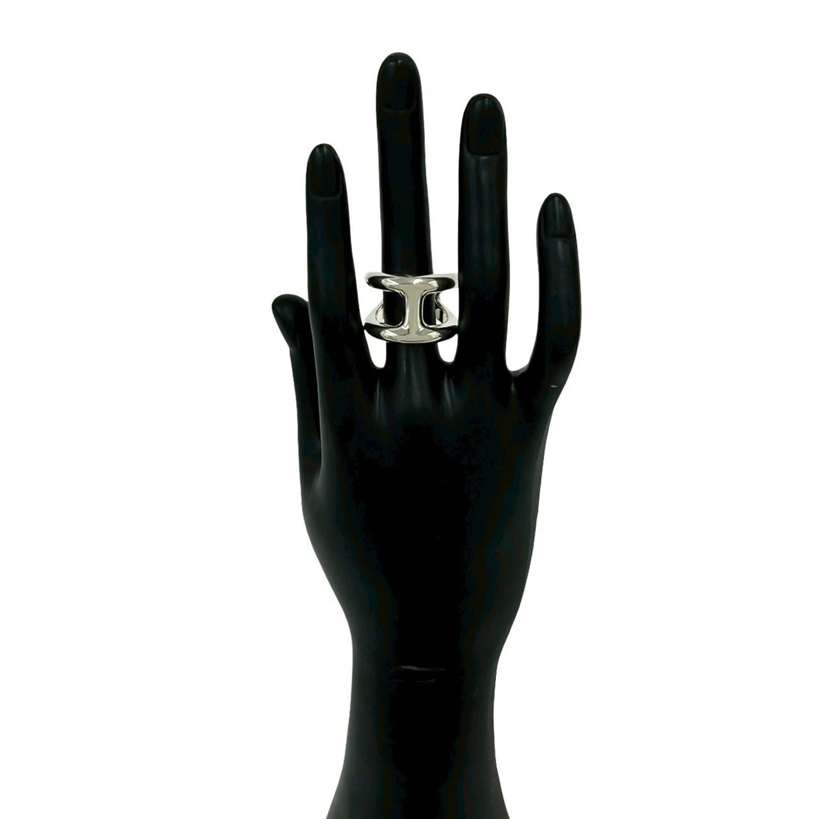 HERMES Band Ring Silver 925 - 2