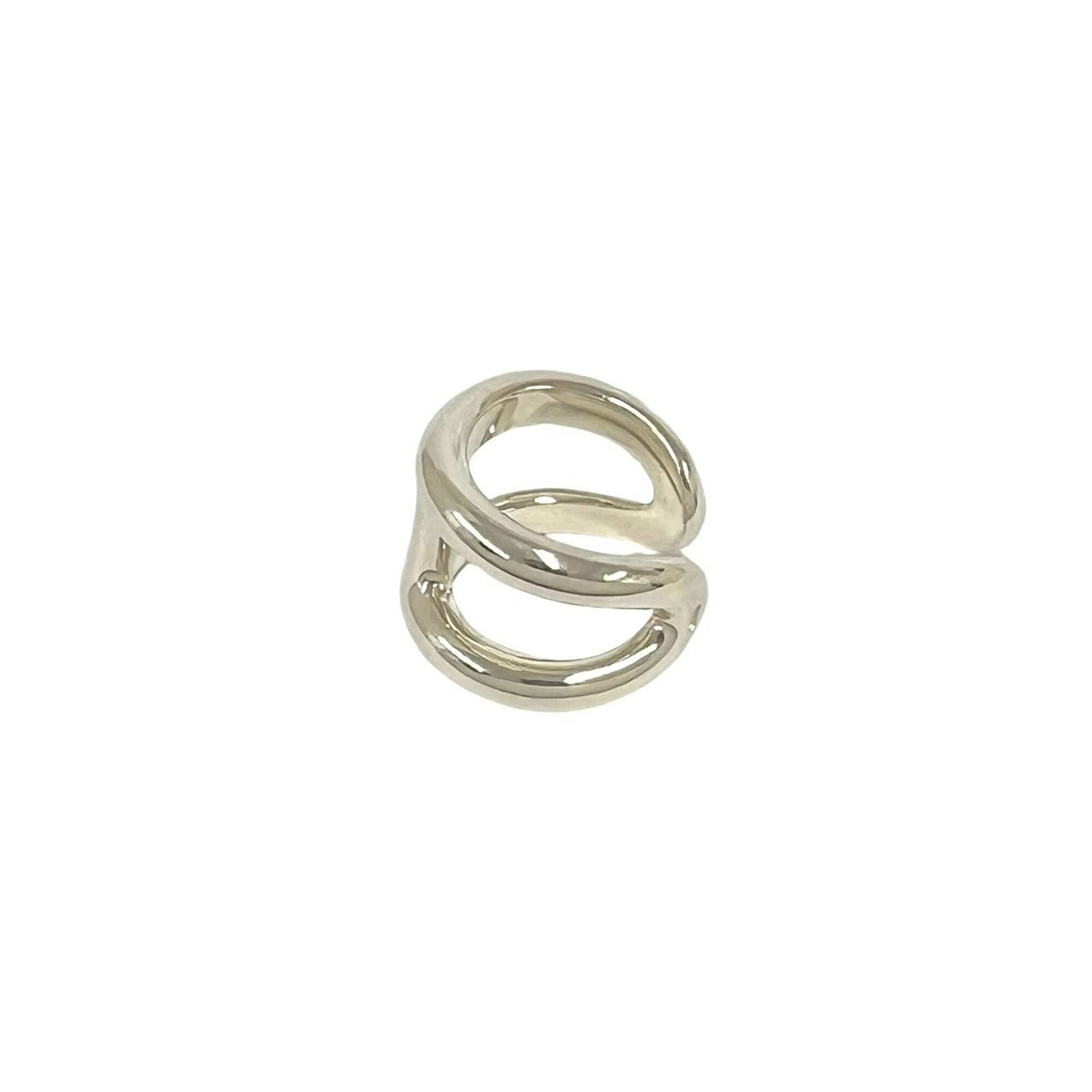 HERMES Band Ring Silver 925 - 4