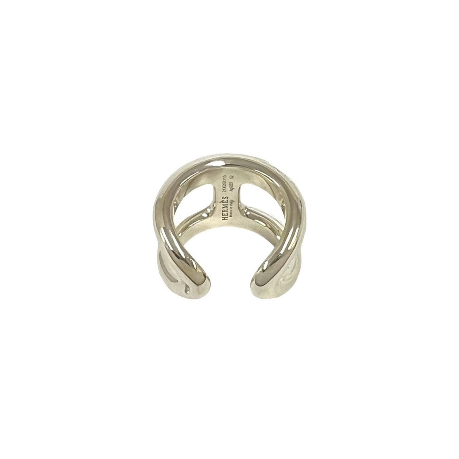 HERMES Band Ring Silver 925 - 6