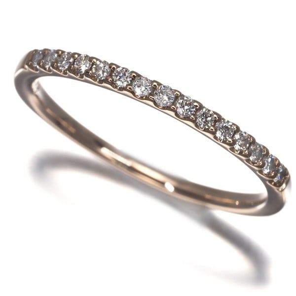 Ring Diamond Us5 18K 750 Rose Gold: Ring Diamond Us5 18K 750 Rose Gold 18k Rose Gold Ring with Natural Diamond. This 18k rose gold ring features a natural diamond, weighing approximately 1.4 grams, set in a slender design with a ring si