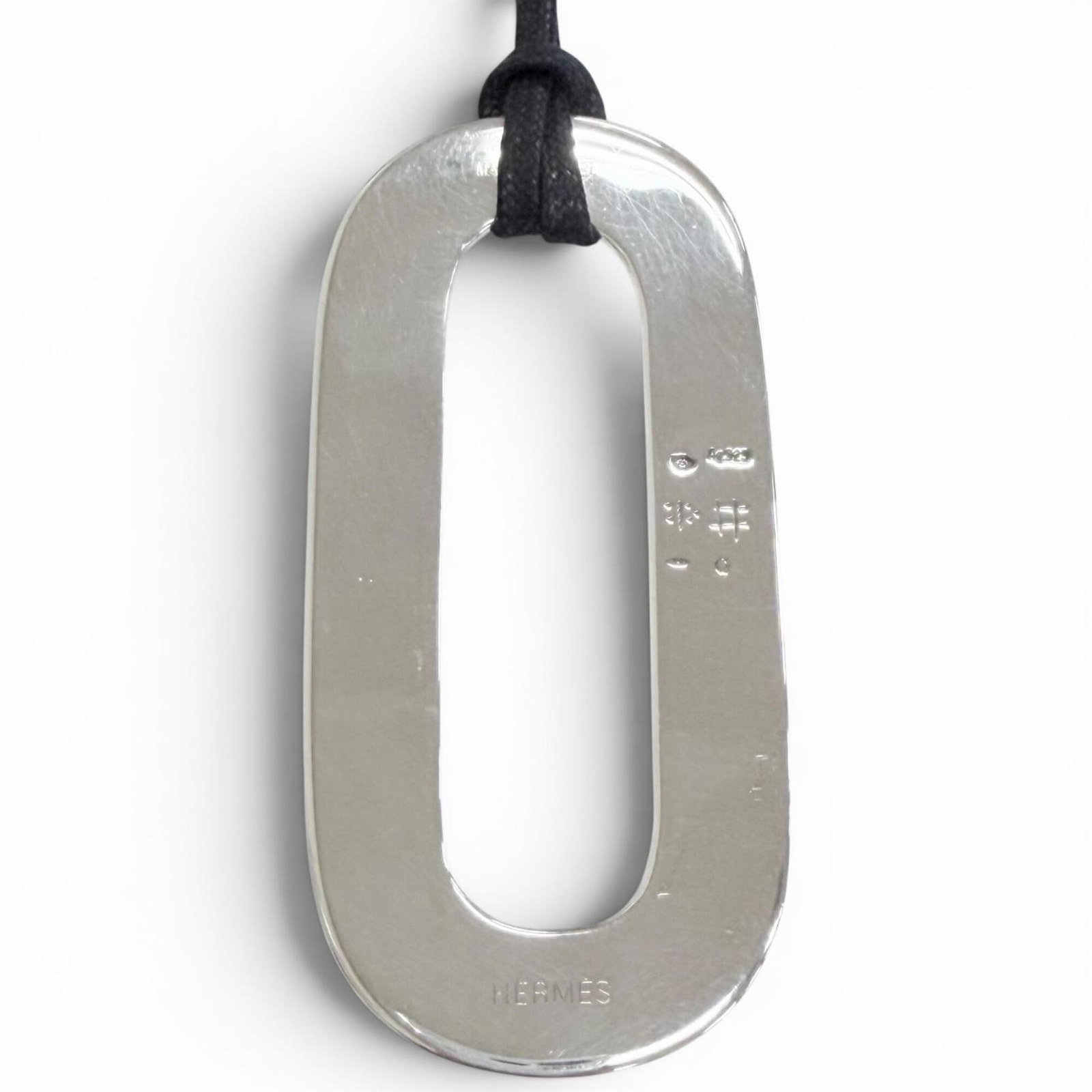 HERMES Leather Silver 925 - 4