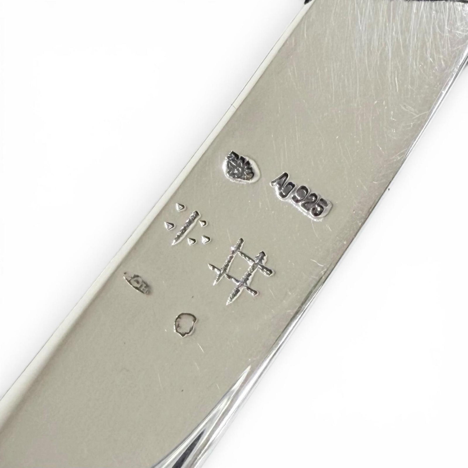 HERMES Leather Silver 925 - 7