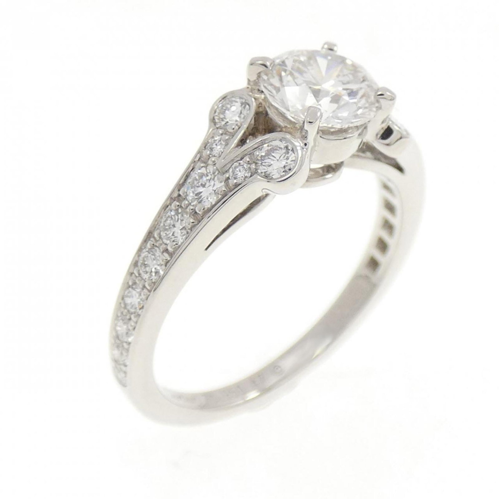 CARTIER Band Ring Platinum 950: CARTIER Band Ring Platinum 950 Platinum 950 Cartier Band Ring for Women - A Timeless DesignThe Cartier Band Ring is a classic design featuring a band of platinum 950, adorned with a diamond. This
