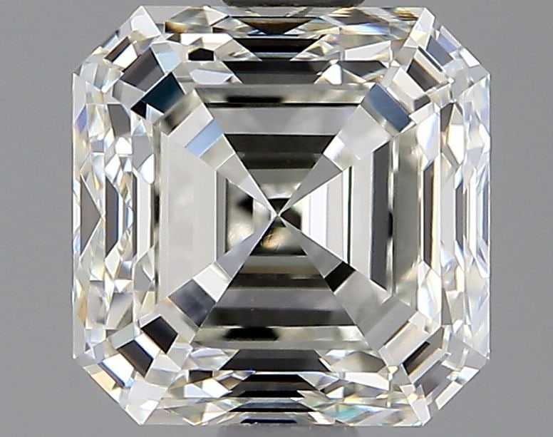 GIA Asscher 1.71ct J VVS2 - Loose Natural Diamond: GIA Asscher 1.71ct J VVS2 - Loose Natural Diamond GIA Asscher cut diamond with exceptional clarity and polish, boasting a vibrant J color and VVS2 clarity grade. Measuring 6.32L x 6.3W x 4.44H, this