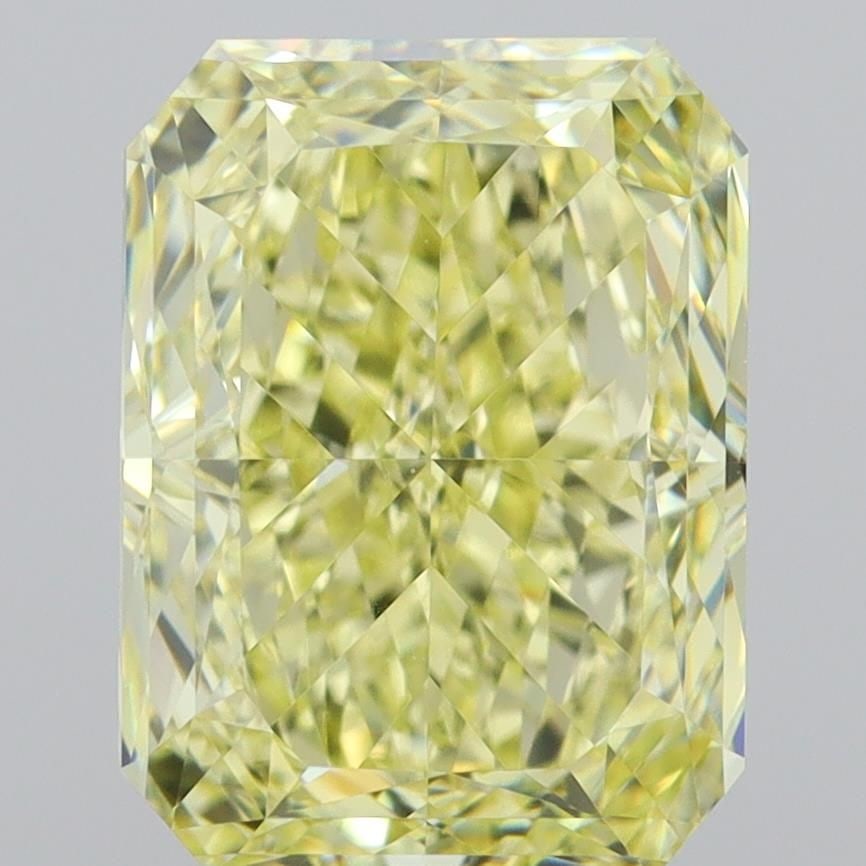 GIA Radiant 3.02ct Fancy Light Yellow VVS2 - Loose Natural Diamond (1 of 1)