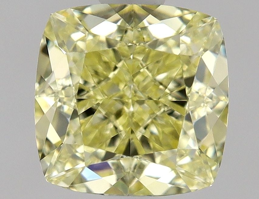 GIA Cushion Brilliant 0.8ct Fancy Yellow FL - Loose Natural Diamond: GIA Cushion Brilliant 0.8ct Fancy Yellow FL - Loose Natural Diamond GIA-certified, this 0.8ct Fancy Yellow diamond boasts a vibrant, sunny hue and exceptional clarity, with a flawless (FL) grade and