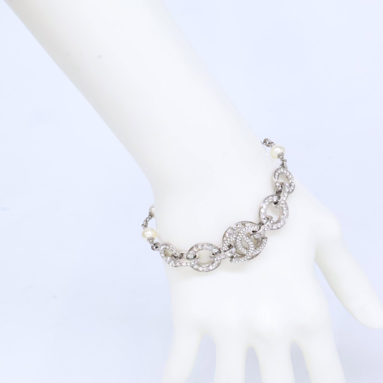 CHANEL Charm Bracelet Silver - 10