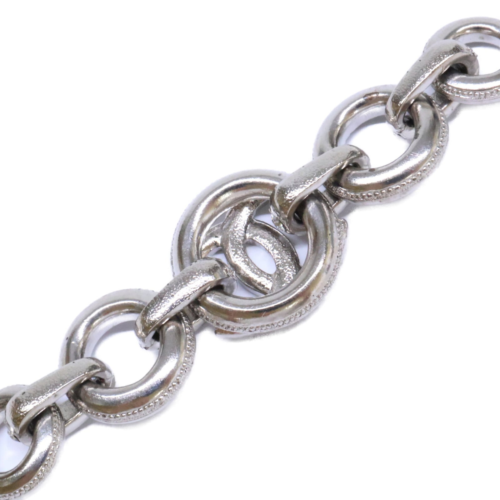 CHANEL Charm Bracelet Silver - 8