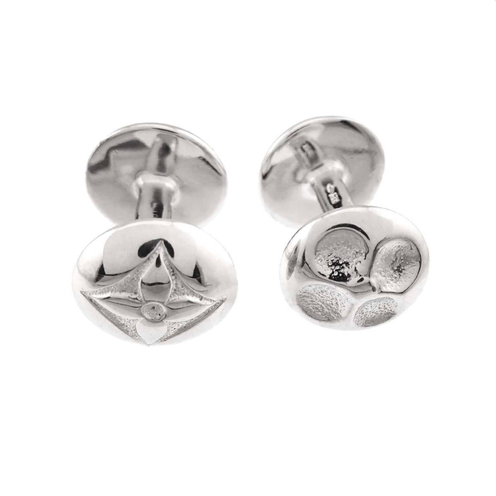 LOUIS VUITTON Cufflinks Silver 925 - 3